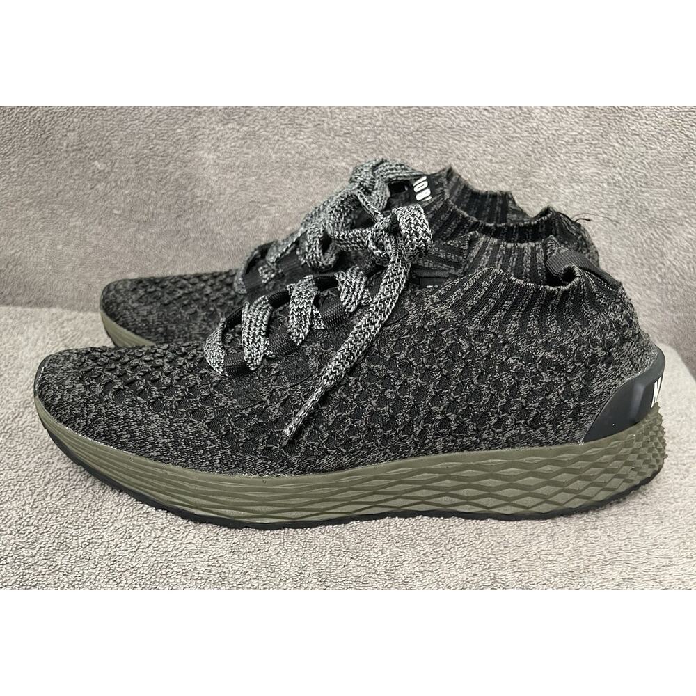 NOBULL Knit Running Training Sneakers Black Unisex Men's 8.5 Women's 10 Unisex